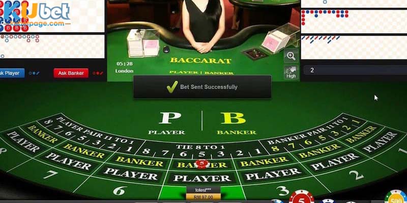 Baccarat là trò chơi ăn khách được yêu thích nhất