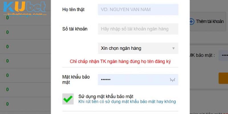 Ưu điểm vượt trội trong quá trình rút tiền tại nhà cái